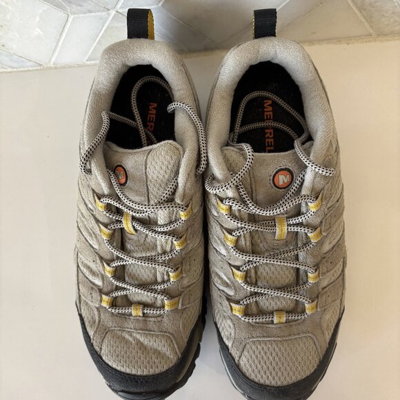 8.5 Moab 2 Soft Thick Rubber Hiking Active Lace Up Padded Round Toe Low Top Shoe - Picture 7 of 10